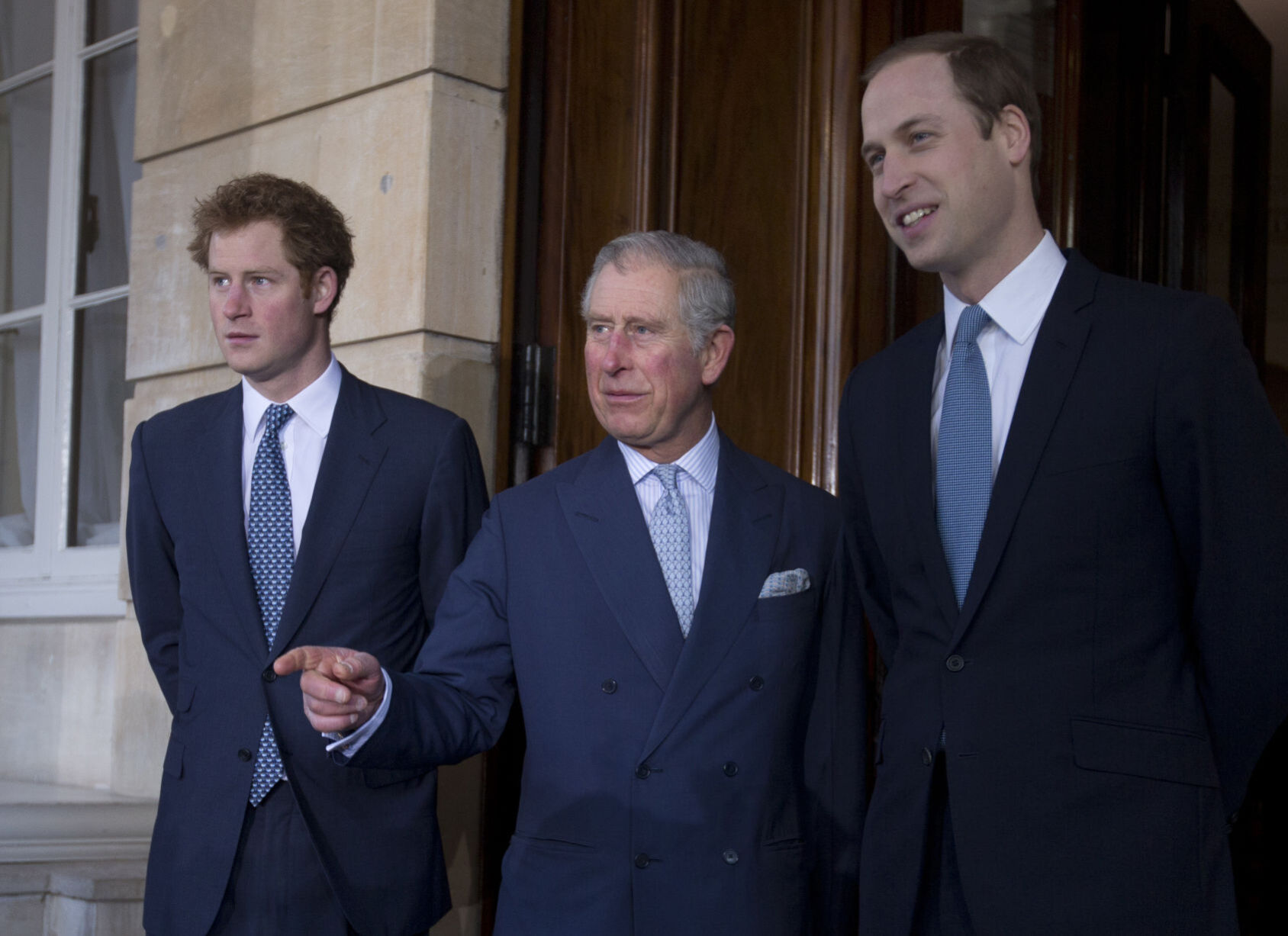 2014, Charles, William, Harry
